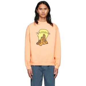 Brain Dead Mount Slime Sweatshirt Size M Mens Peach $120